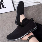 Zapatos casuales para caminar para hombre, ligeros, transpirables y cómodos, sin cordones